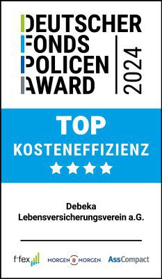 Deutscher Fonds Policen Award - Top Kosteneffizienz