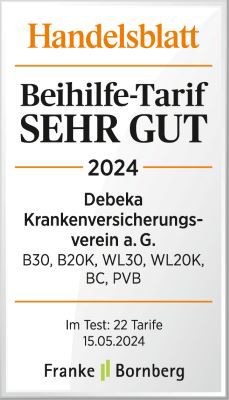 Handelsblatt Beihilfe-Tarif "sehr gut"