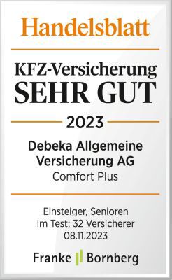 Handelsblatt: Note "sehr gut" für die Kfz-Versicherung 